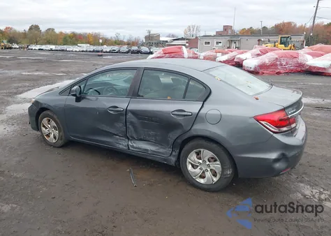 2013 Honda Civic Lx from USA, damaged, VIN 19XFB2F52DE217811